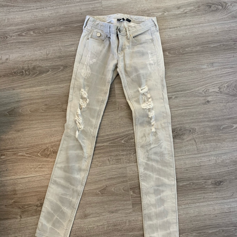 Armani Exchange jeans ripped